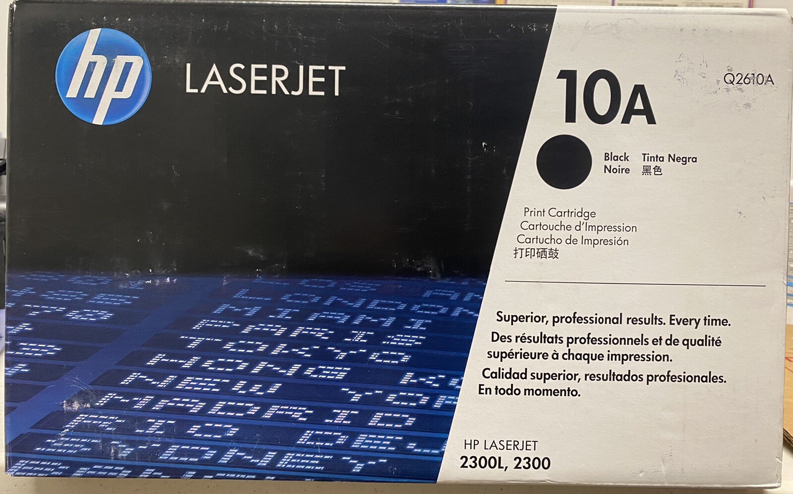 New Genuine HP 10A Black LaserJet Toner Cartridge Q2610A - Factory Sealed 2300L