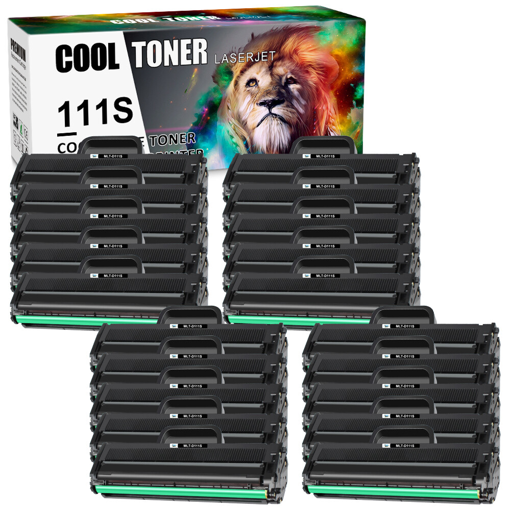 20PK MLT-D111S TONER CARTRIDGE FOR SAMSUNG MLTD111S XPRESS M2022W M2020W M2070FW