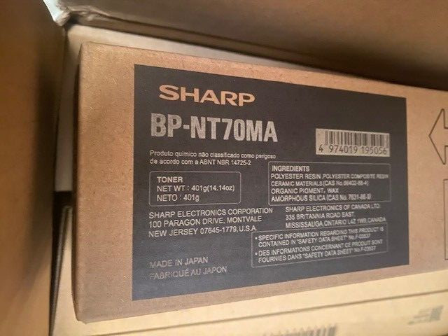 Genuine Sharp BP-NT70MA Magenta Toner Cartridge (NEW)
