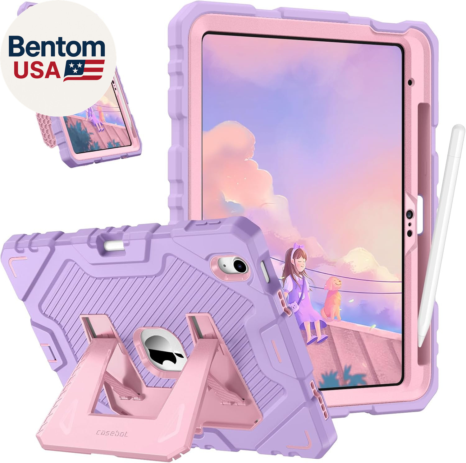 Kids Friendly Case for Ipad (A16) 11Th Generation 11 Inch (2025), Ipad 10Th Gene