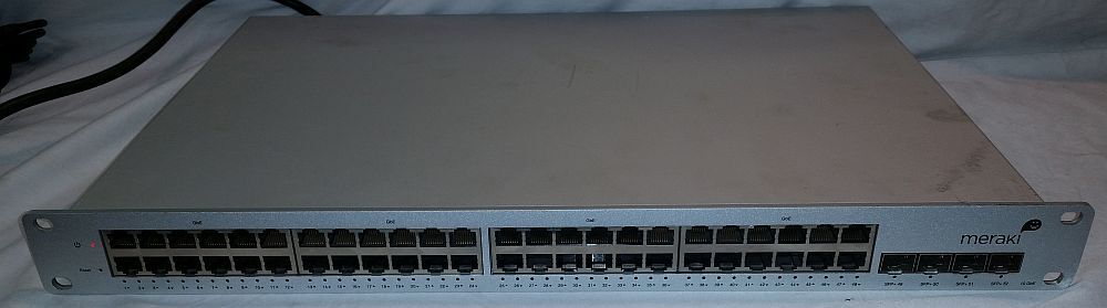 Cisco Meraki MS42 48-Port GigabitManage Network Switch UNKNOWN CLAIMSTATUS AS-IS