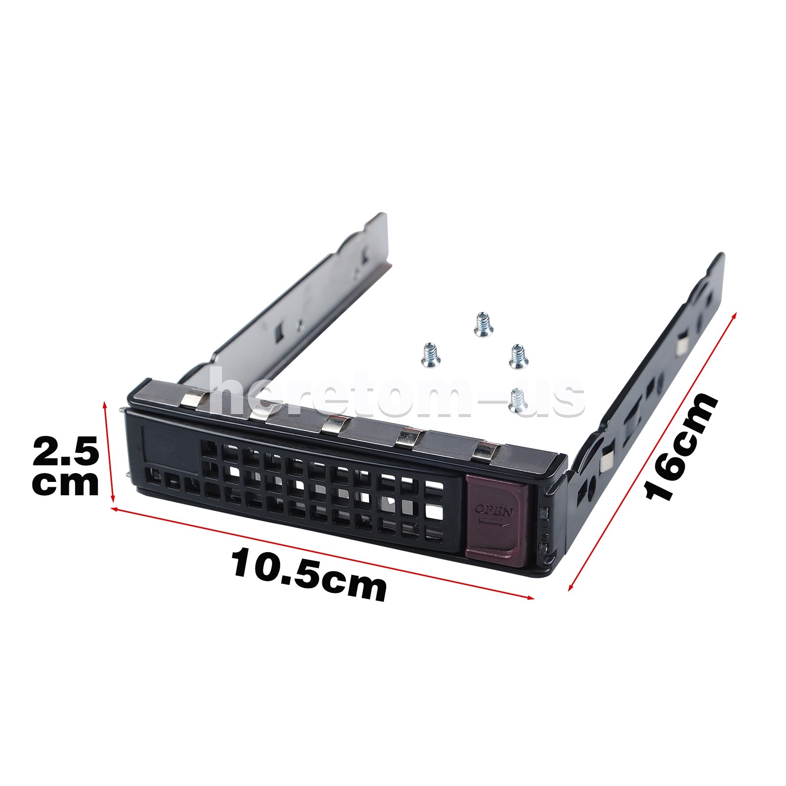 Supermicro MCP-220-00094-0B Black (Gen 6.5) Hot-Swap 3.5" Hard Drive Tray