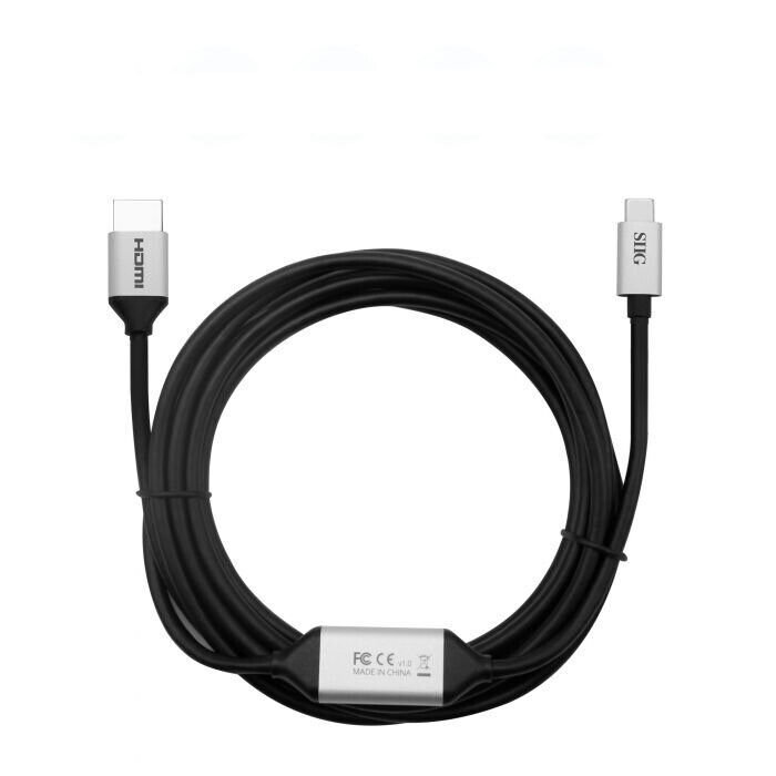 SIIG 5M USB Type C to 4K HDMI Active Cable | Thunderbolt 3 Compatible