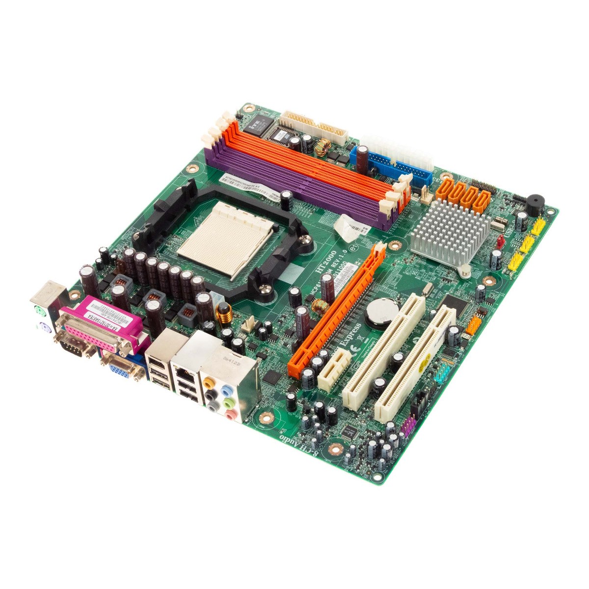 ECS MCP61PM-AM Motherboard Socket AM2 DDR2 PCIe PCI mATX