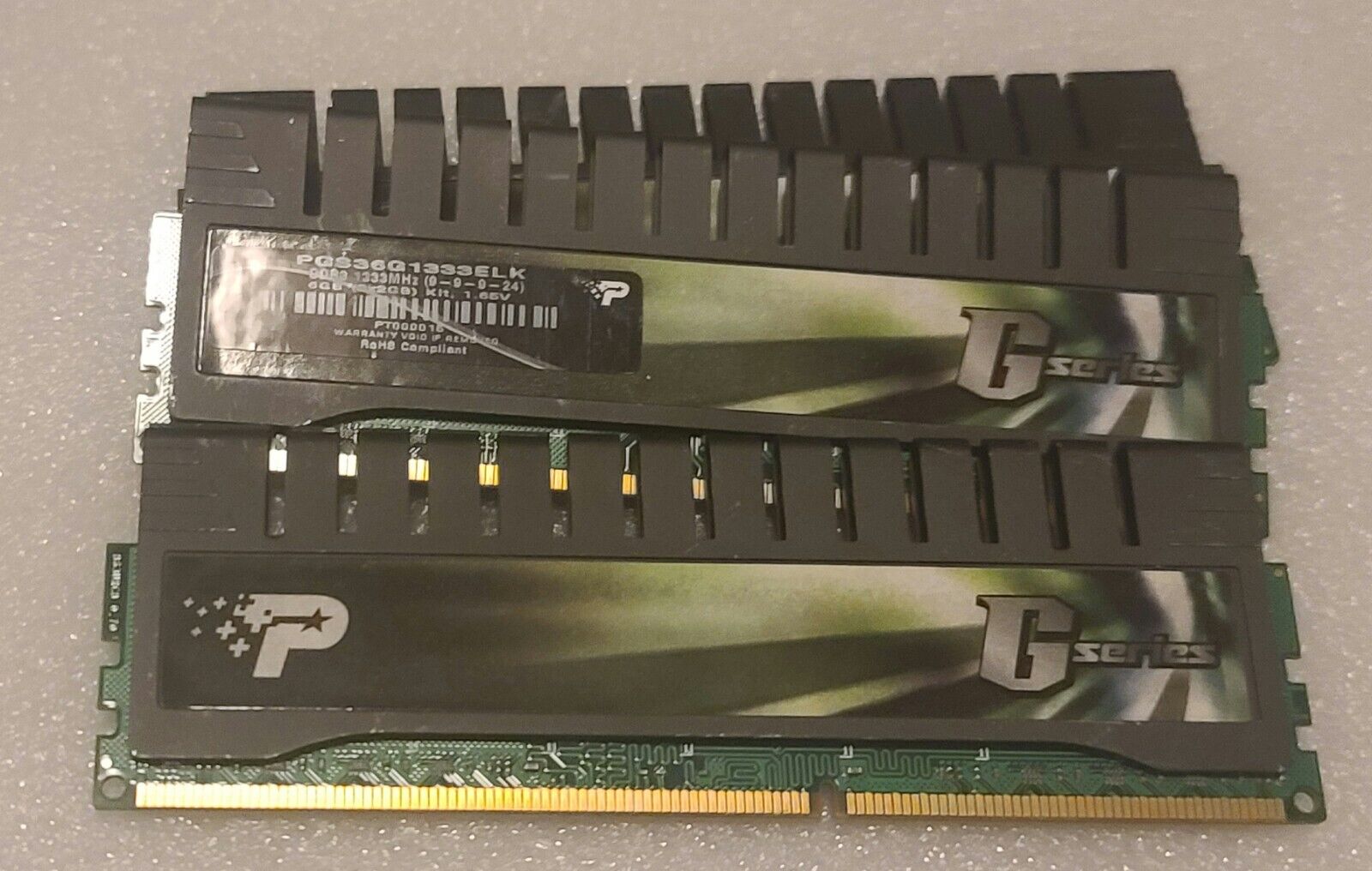 Patriot 6gb (3x2gb) DDR3 1333 MHZ Desktop Gaming Memory Kit PGS36G1333ELK