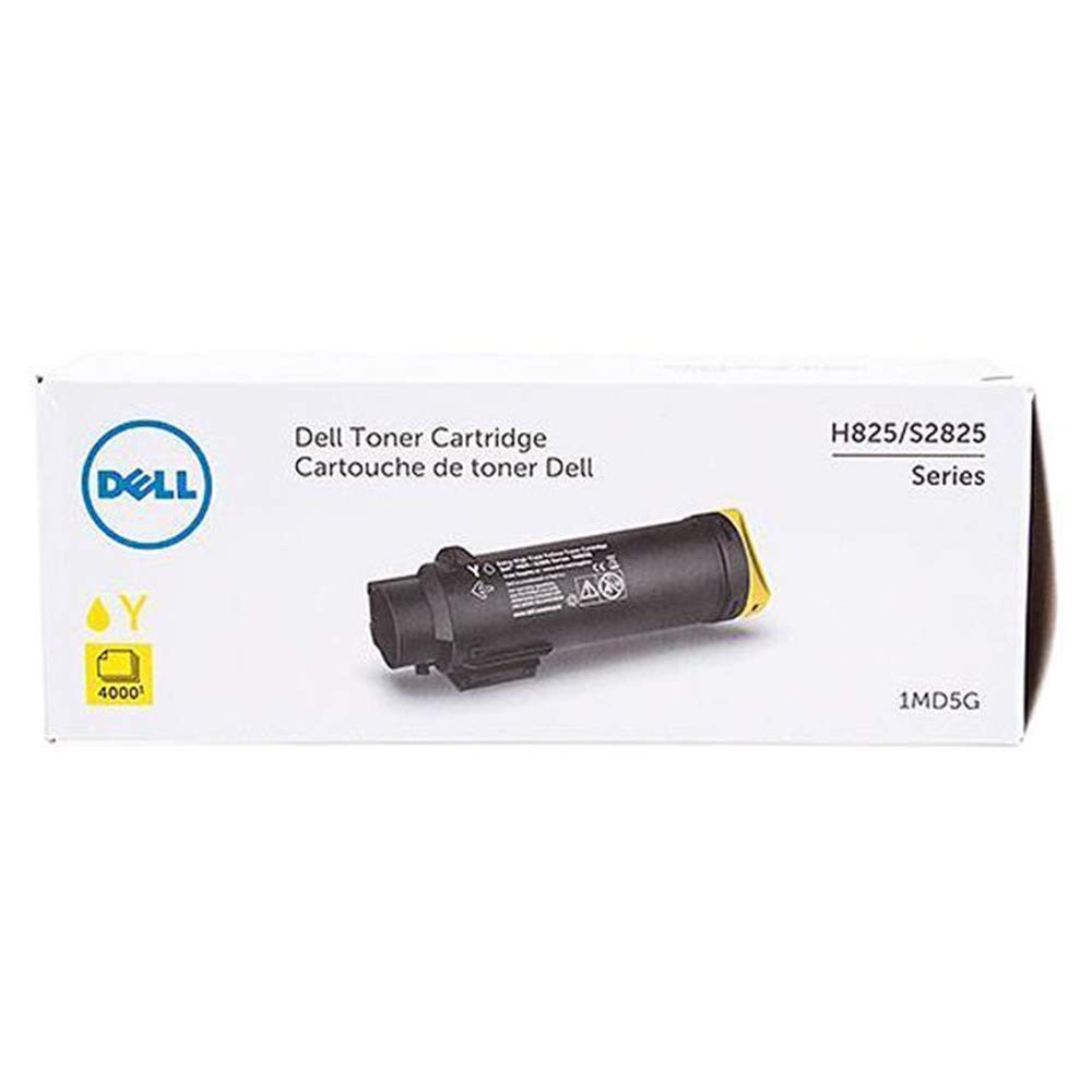 Genuine Original New Sealed Box Dell 1MD5G Toner Cartridge Yellow We Ship Fast