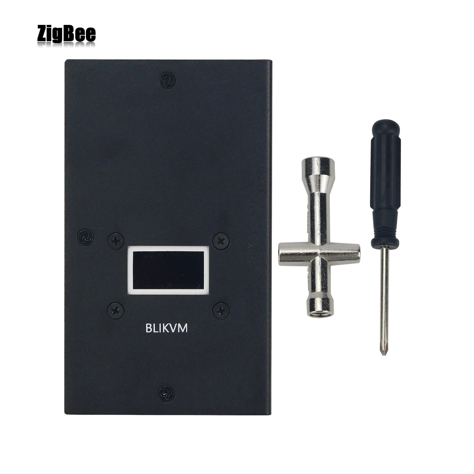 BLIKVM PIKVM KVM over IP HDMI CSI KVM IP Pi V3 Hat (Black PCB and Shell)