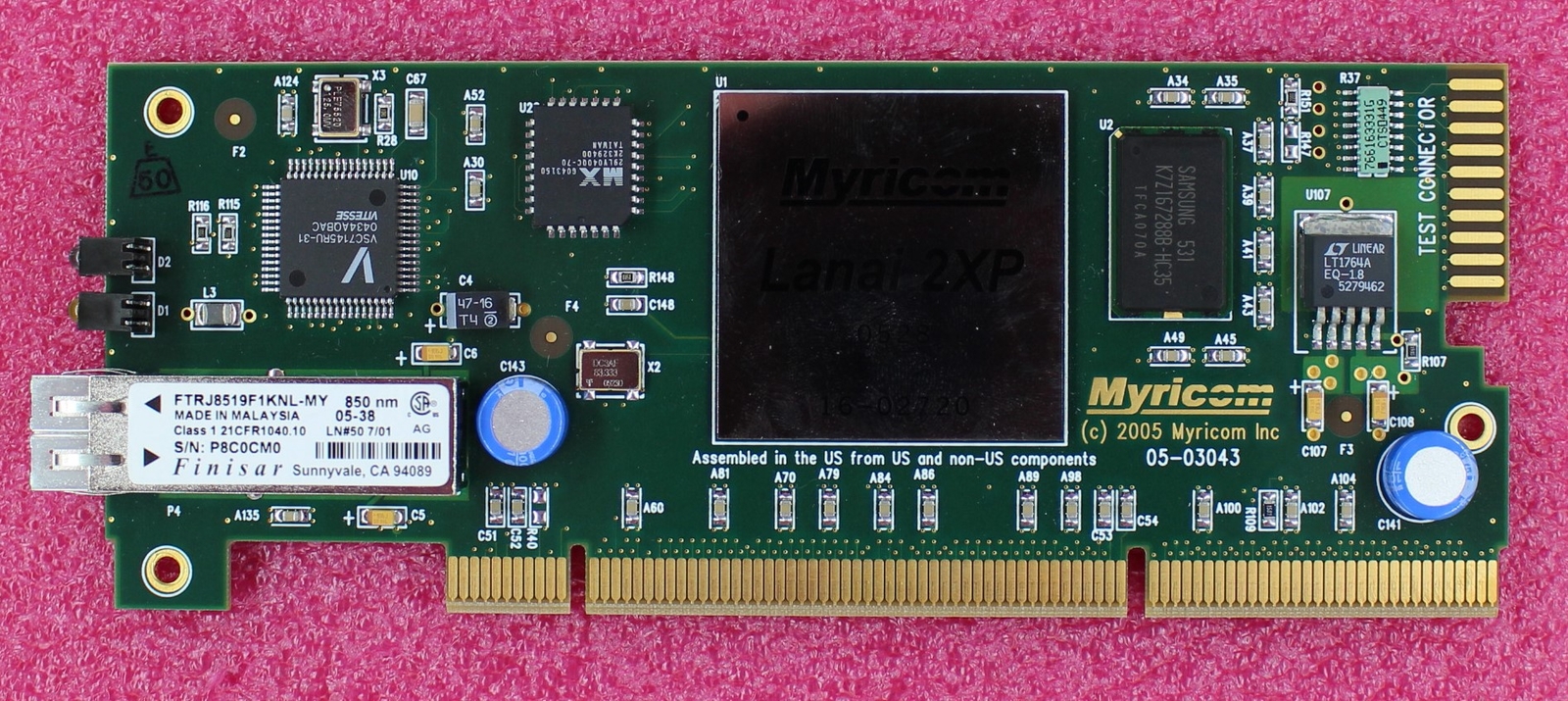 26K7756 - IBM Myrinet 333 Sglfiber PCi-X W2Gb