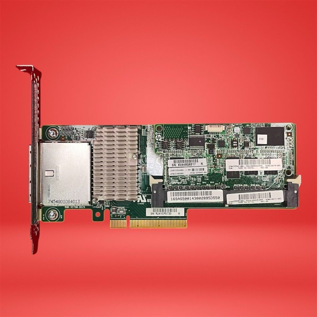 HP Smart Array P421 6GB SAS RAID Controller 2GB FBWC +BBU 610671-002 633539-001