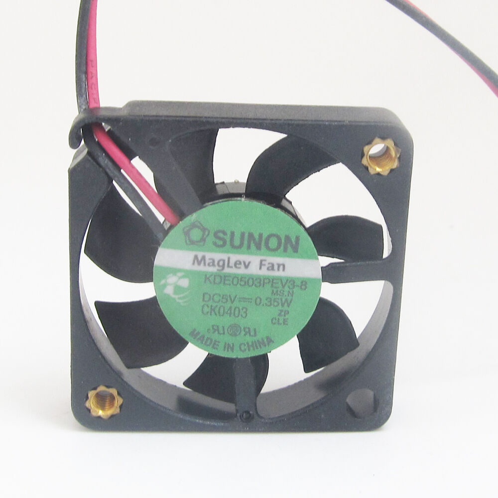 1pc SUNON MagLev KDE0503PEV3-8 30x30x6mm 3006 DC5V 0.35W 2pin DC Cooling fan
