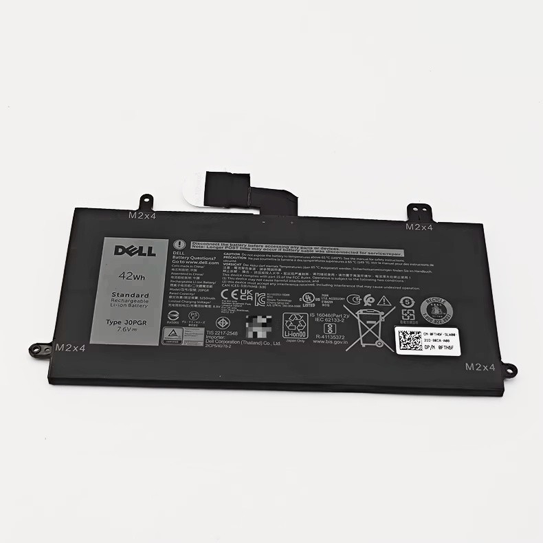 Genuine J0PGR 7.6V 42Wh battery For Dell Latitude 5285 5290 2-in-1 T17G  1WND8
