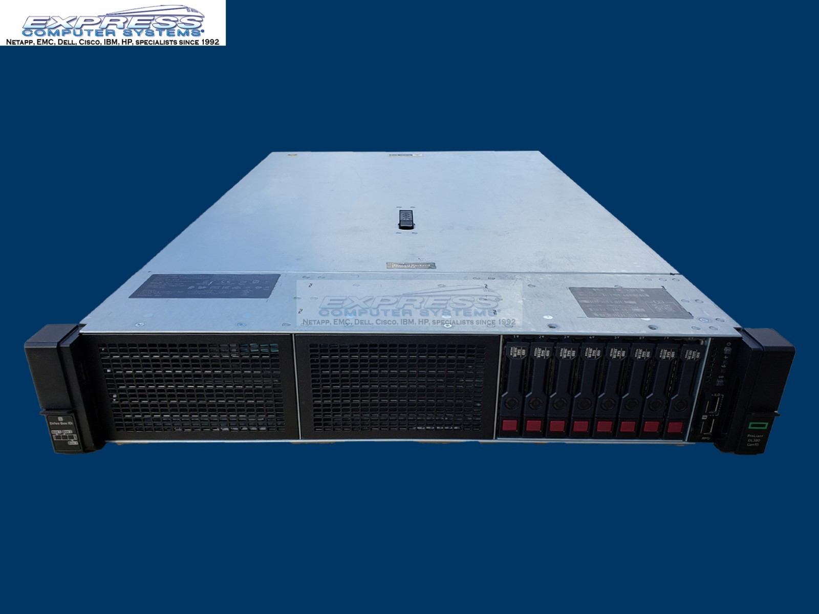 HP ProLiant DL380 G10 2x Bronze 3106 32GB 8x 200GB SSD 868703-B21