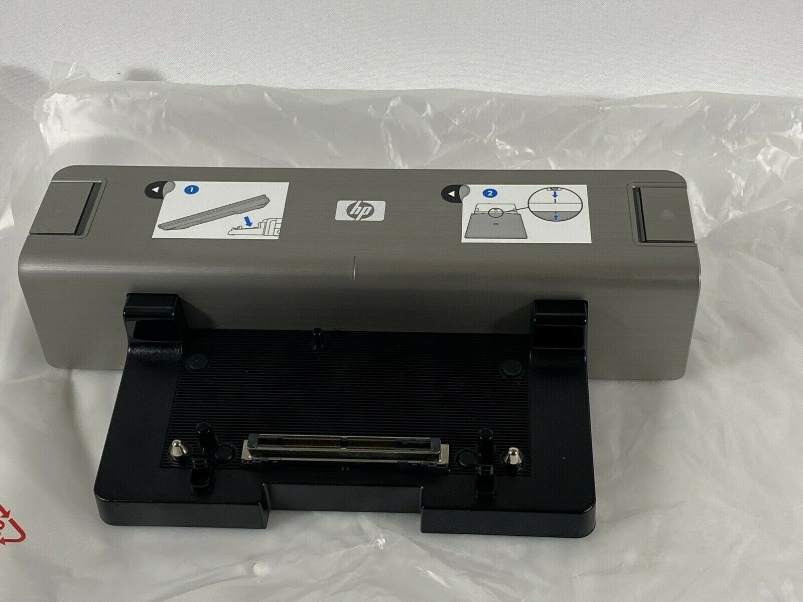 SAME DAY SHIP - HP KP080AA 120 Watts PLT 1.0 Docking Station 4 x USB