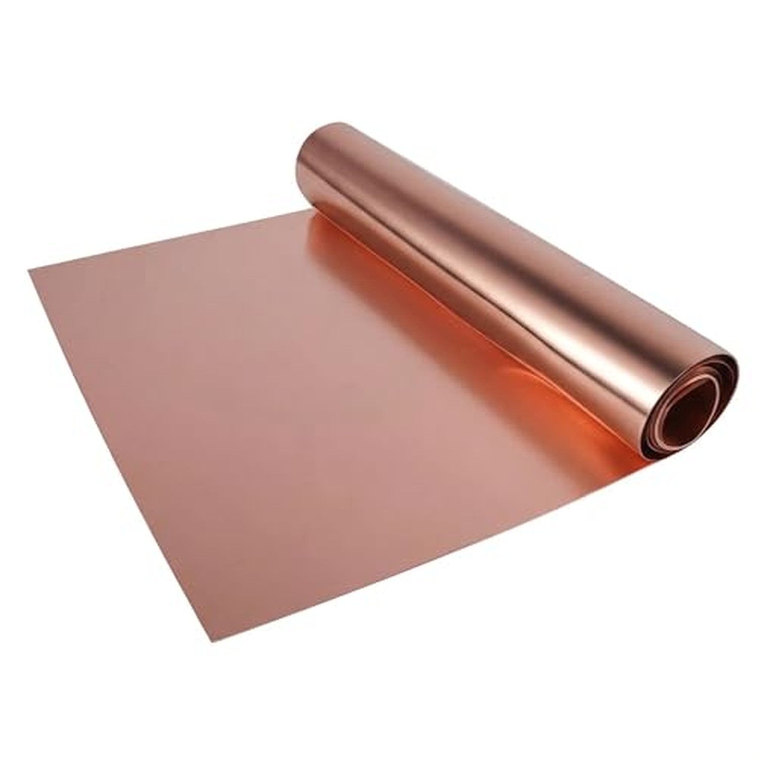 99.9% Pure Copper Sheet Metal Foil,44 Gauge(0.05mm) x 100mm x 2m Roll | High ...