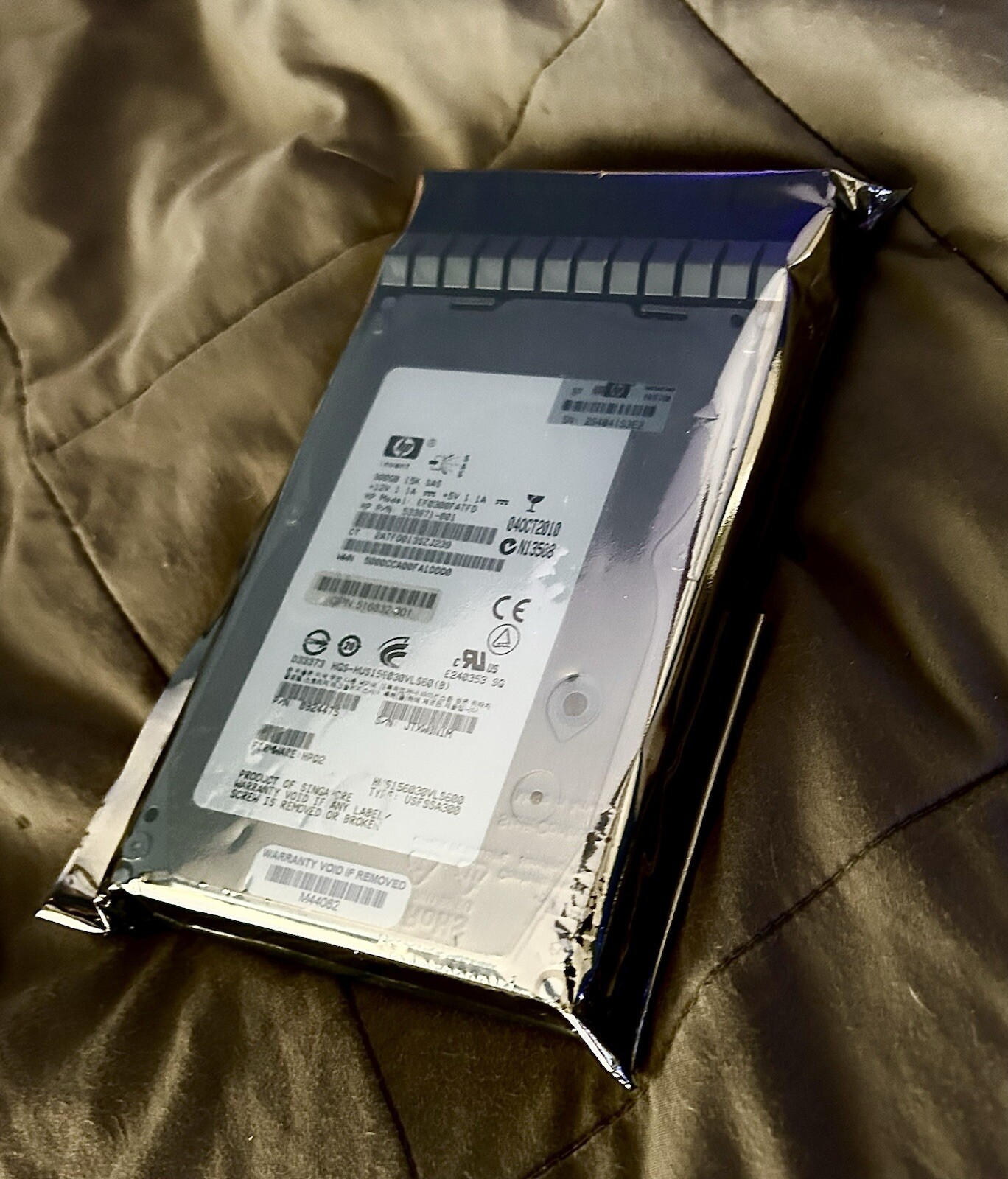HP Model #EF0300FATFD /300GB 15K RPM SAS 6Gb/s 3.5” Hard Drive