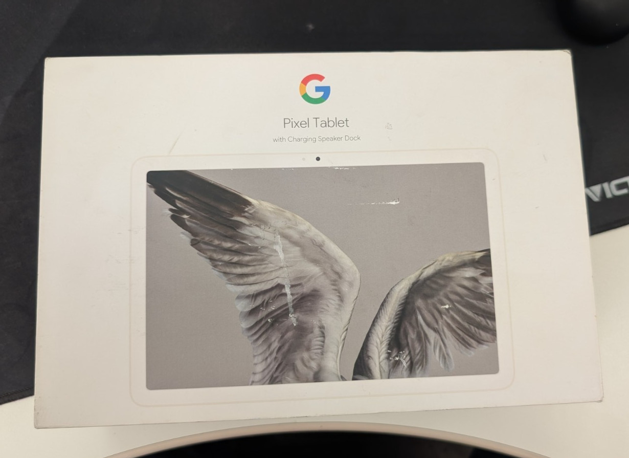 NEW IN BOX Google Pixel Tablet & Charging Speaker Dock Porcelain 128GB NIB