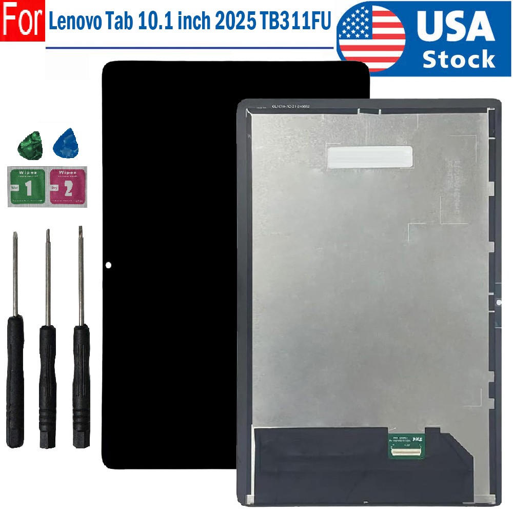 USA LCD Display Touch Screen Digitizer For Lenovo Tab 10.1 2025 TB311FU TB311XU
