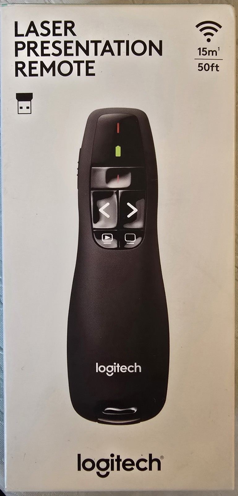 NEW Logitech Wireless Projector: Presentation Remote Laser Pointer Accessory