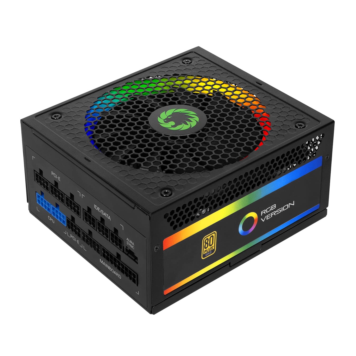 GAMEMAX 850W Power Supply, Fully Modular, 80 Plus Gold, ARGB SYNC with Mother...