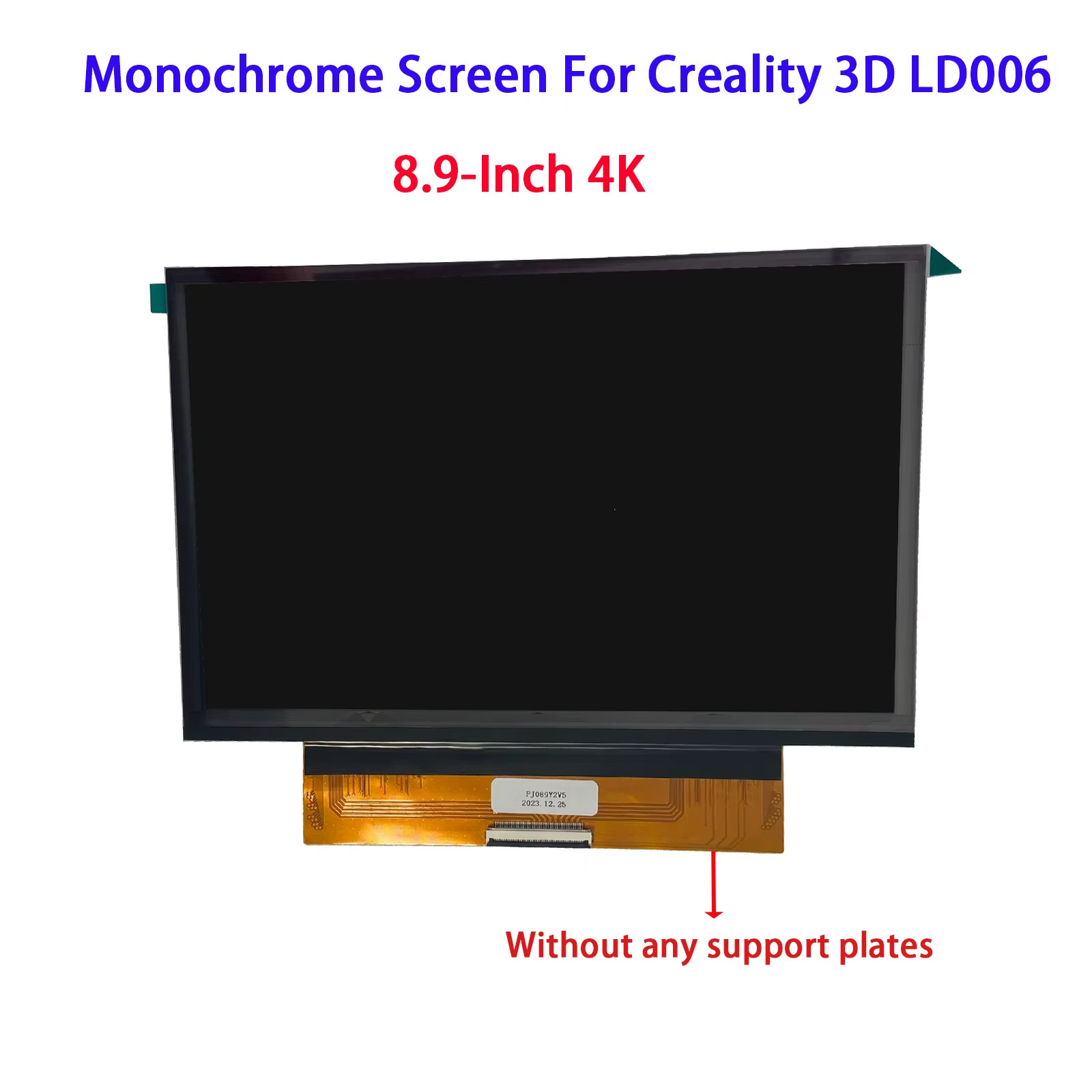 8.9-Inch 4K Monochrome Screen For Creality 3D LD-006 3D printer bW lcd