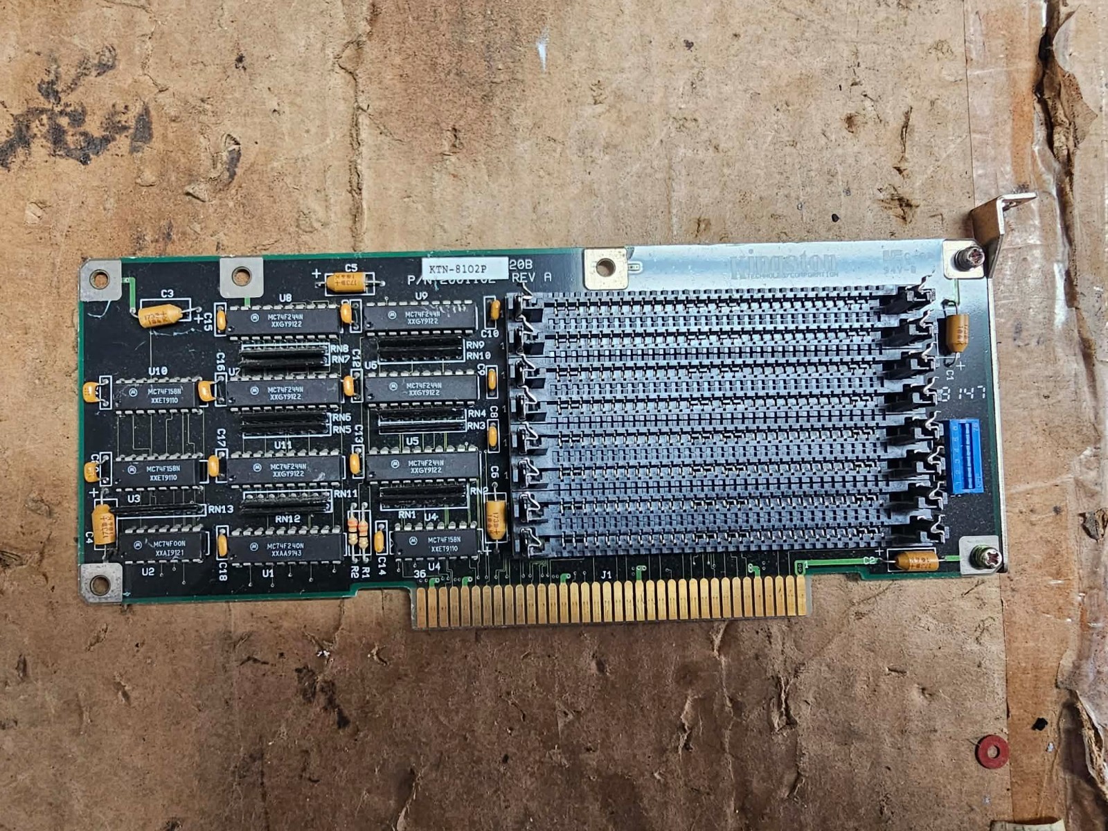 NEC Powermate Rare KTN-8102P Vintage 8-Bit ISA RAM Memory Expansion Board