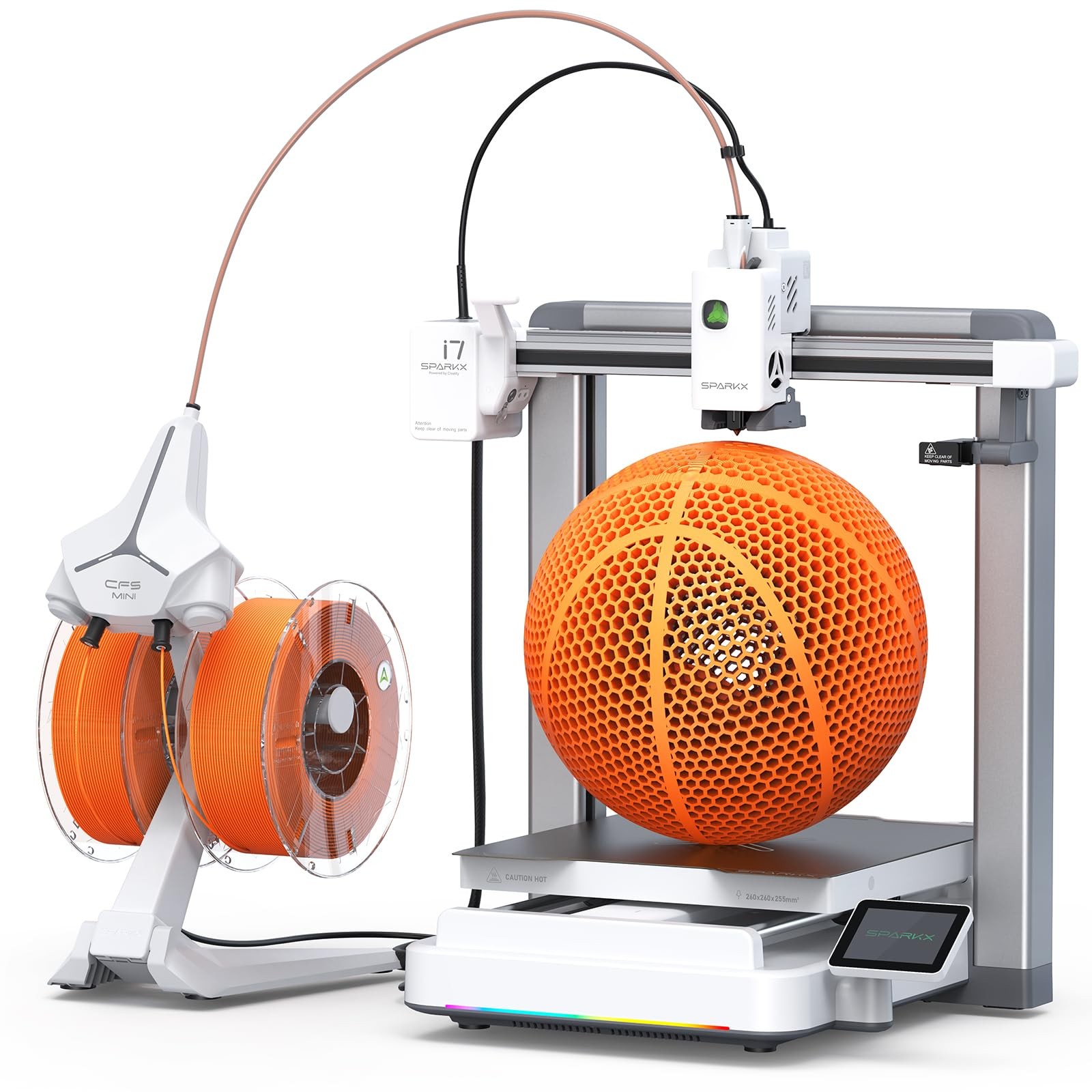 Creality i7 Autofill Combo 3D Printer, Auto Filament Load and Refill AI Photo to