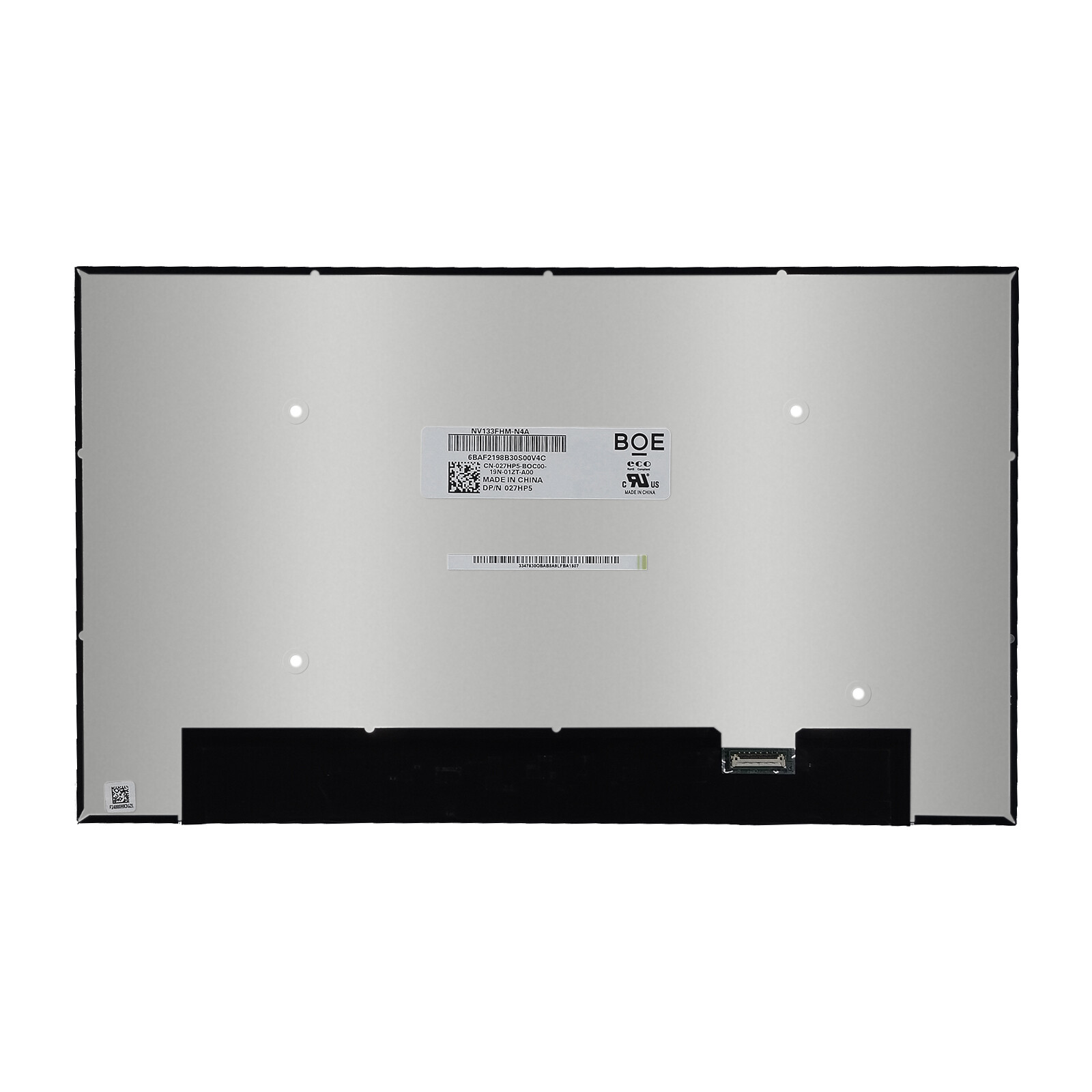 LCD screen For Dell 13.3" FHD 30PIN NV133FHM-N4A N133HCE-E7A B133HAN06.8 027HP5