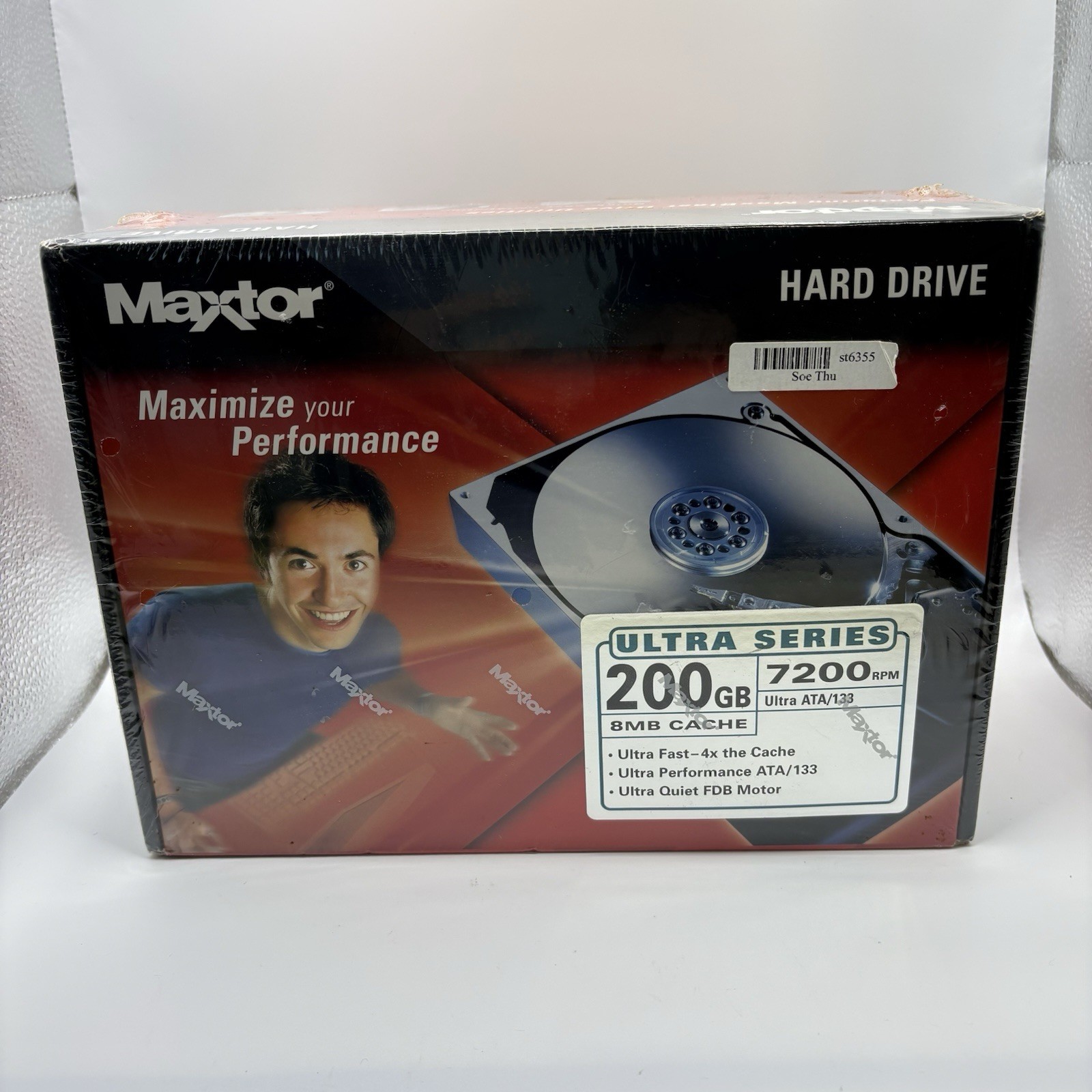 Maxtor DiamondMax Ultra Series Hard Drive ATA/133 200GB 7200 RPM Sealed