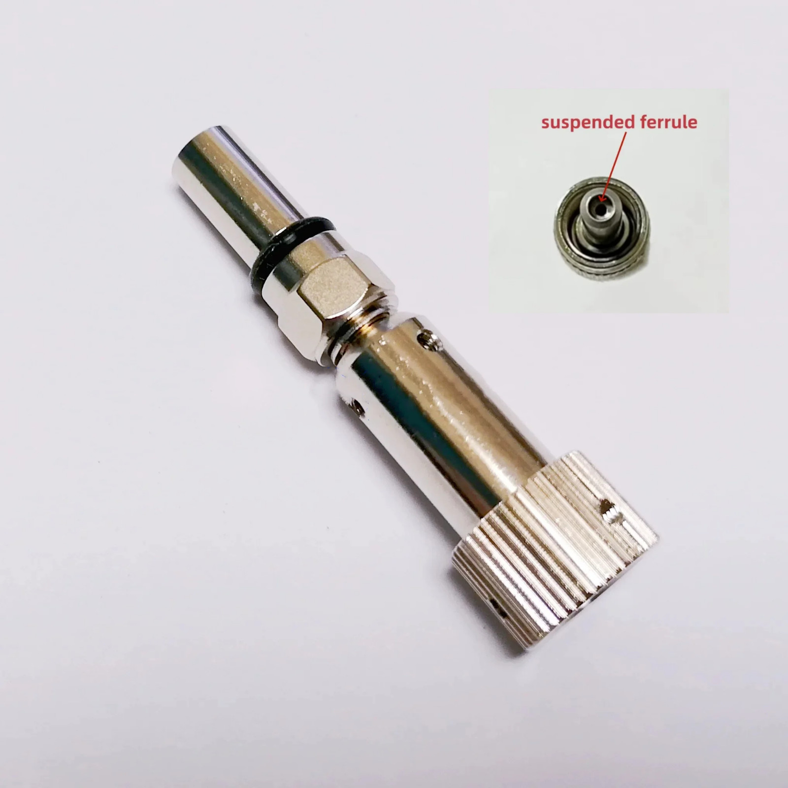 HPSMA905 Energy Fiber Optic Connector 8mm 220um 330um 665um SMA905 Quartz Jumper