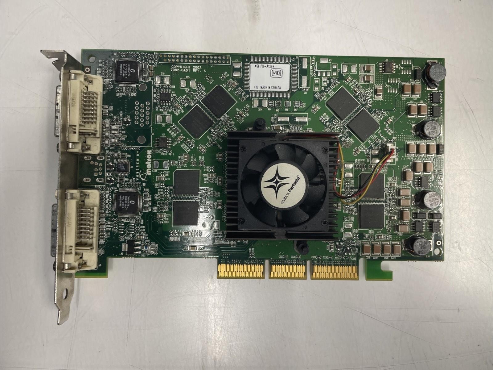 Matrox PH-A128R ETON ET866 128Mb Video Card +