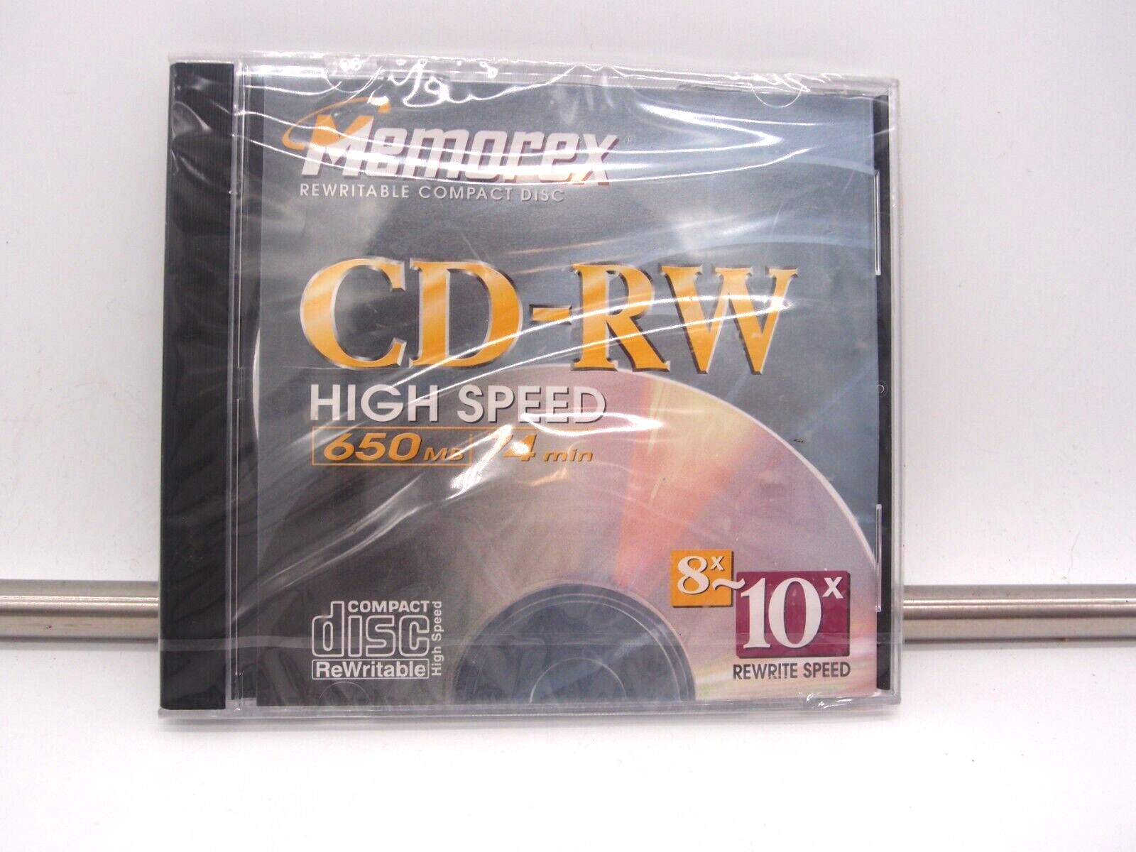 NEW SEALED Memorex CD-RW 650MB 74 Minutes