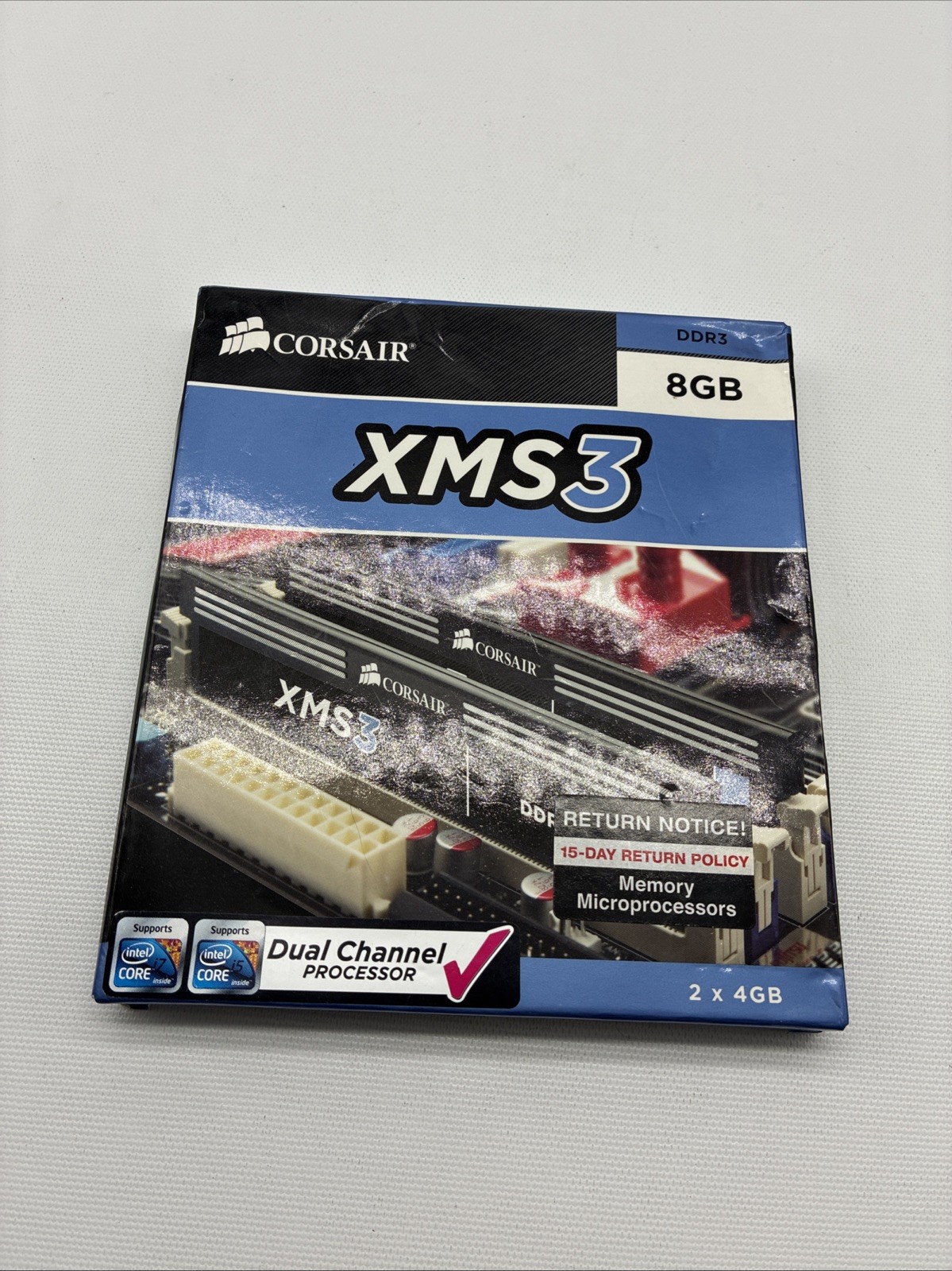 Corsair XMS3 CMX8GX3M2A1600C9 (4GBx2) DDR3-1600 Gaming Desktop RAM