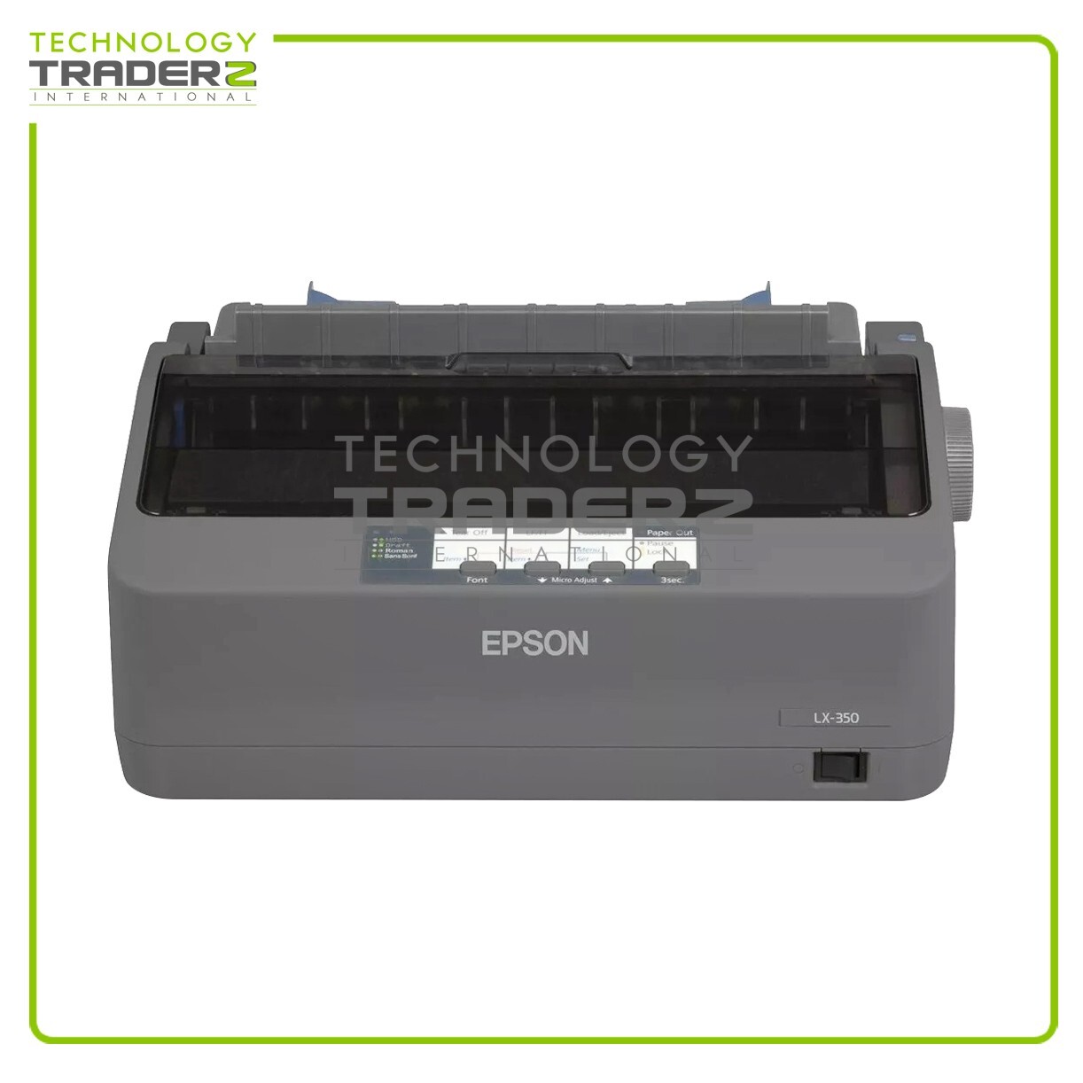 *** C11CC24001 Epson LX-350 9-Pin Black Monochrome High Speed Dot Matrix Printer