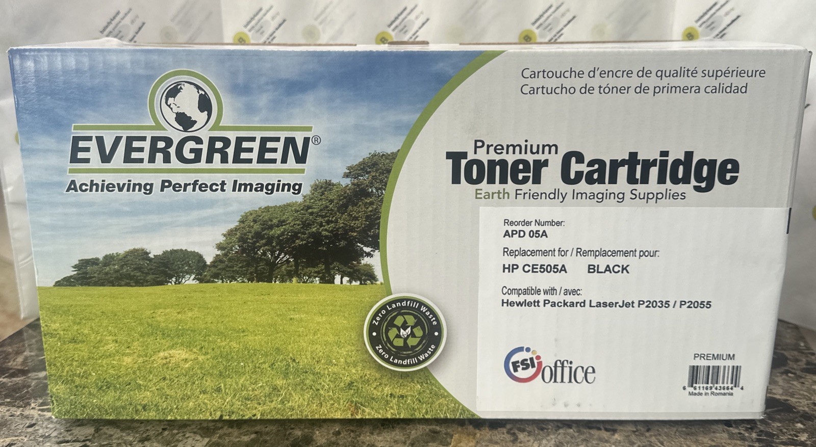 1-Pk/Pack CE505A 05A Toner Compatible for HP LaserJet P2035 P2035n P2055dn