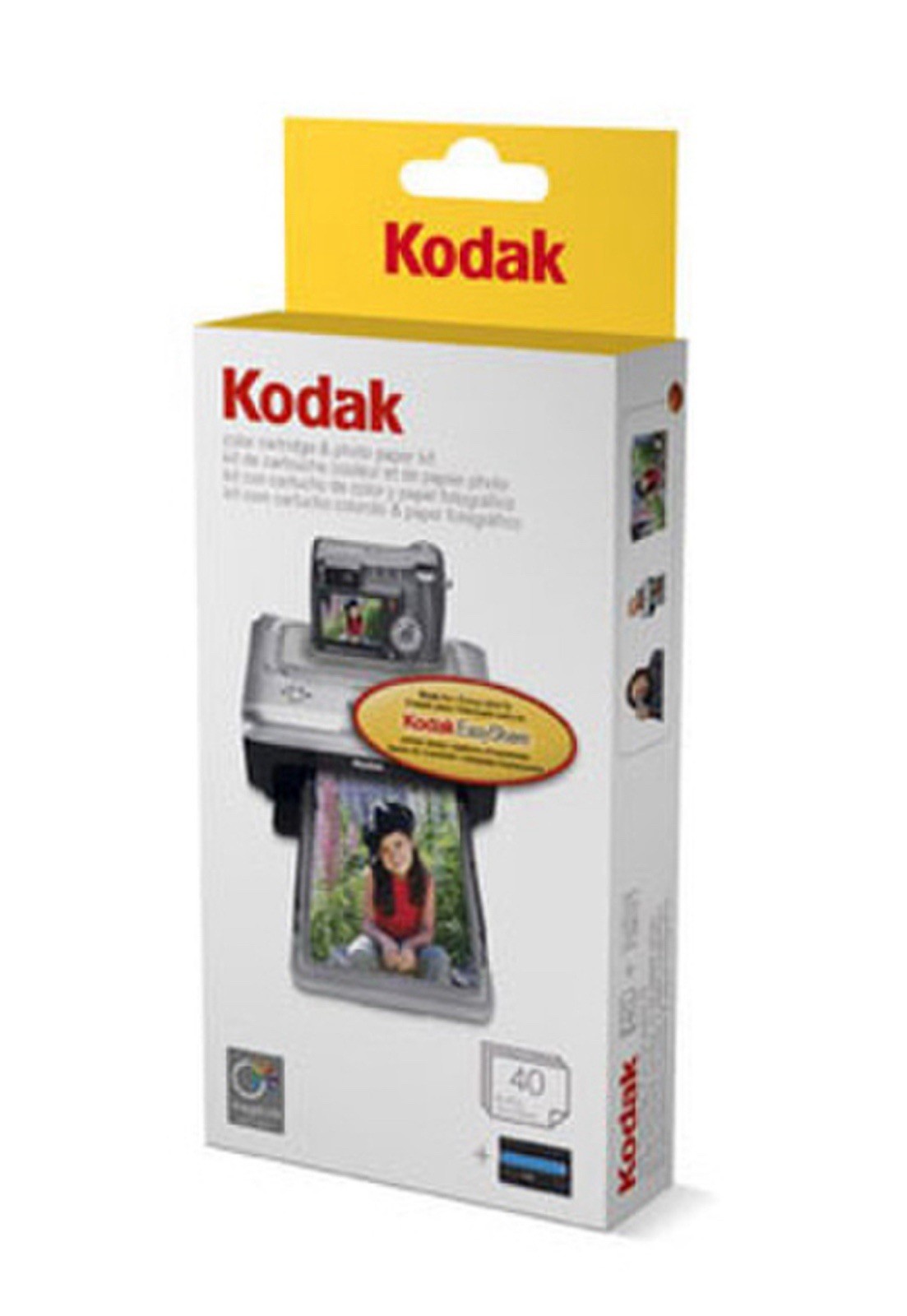Kodak Easyshare PH-40 Color Ink Cartridges / Paper Pack Kit Sealed