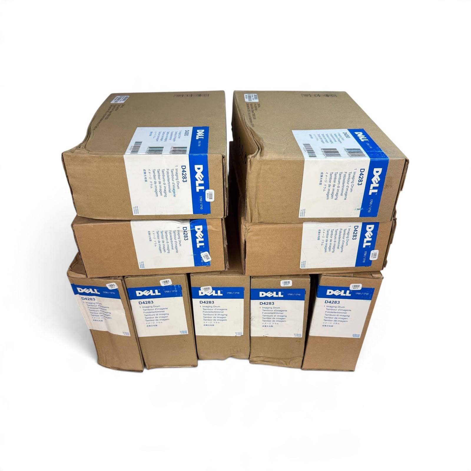 Lot of 9 Dell D4283 Imaging Drum Units 1700 1710 Genuine OEM Sealed Boxes