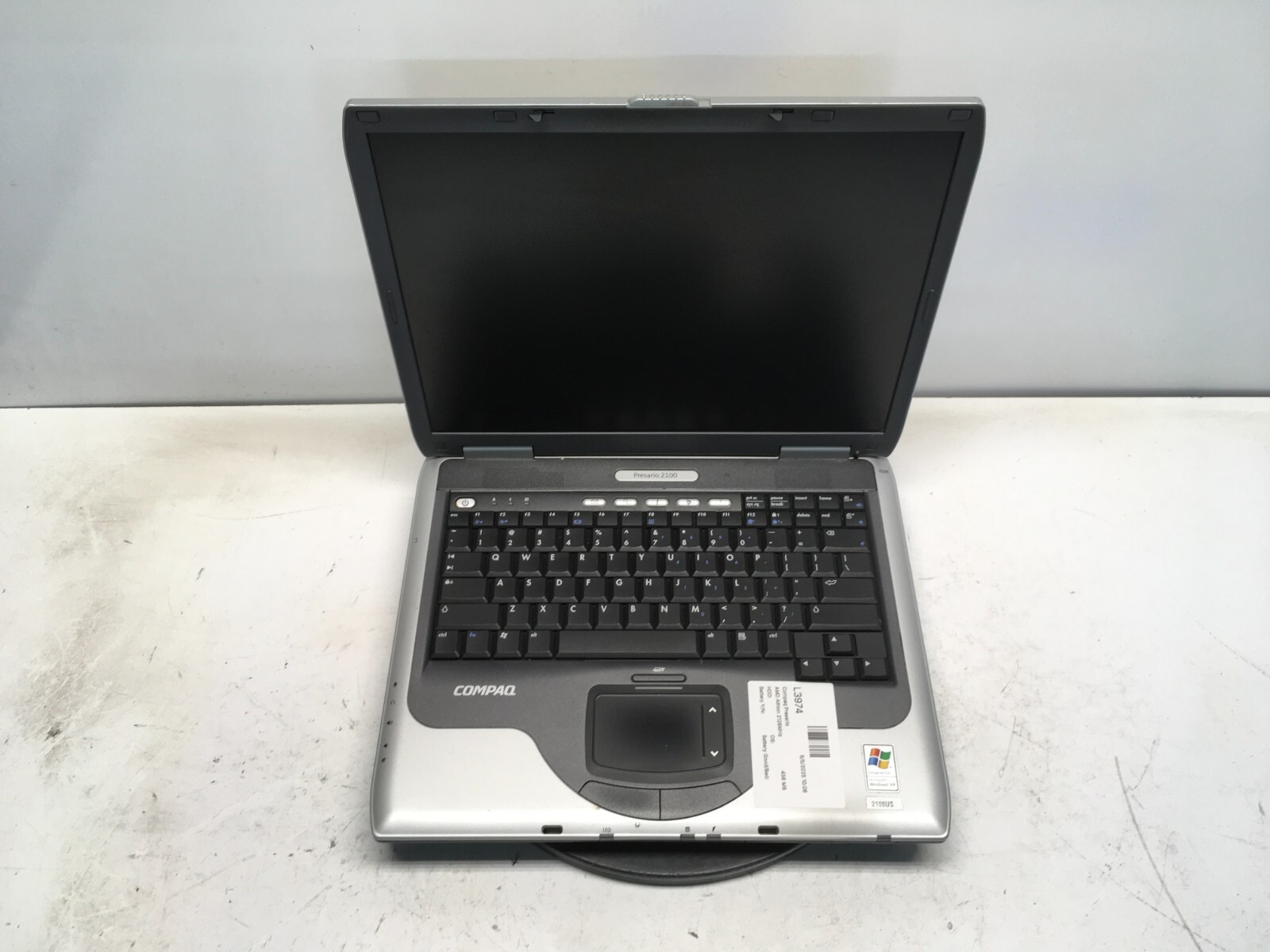 Compaq Presario 2100 AMD Athlon 2128MHz 456 MB NO HDD No Batt
