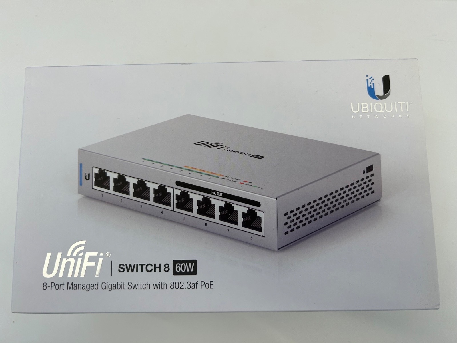 Ubiquiti Networks UniFi 8-Port Managed Gigabit Switch with 802.3af PoE