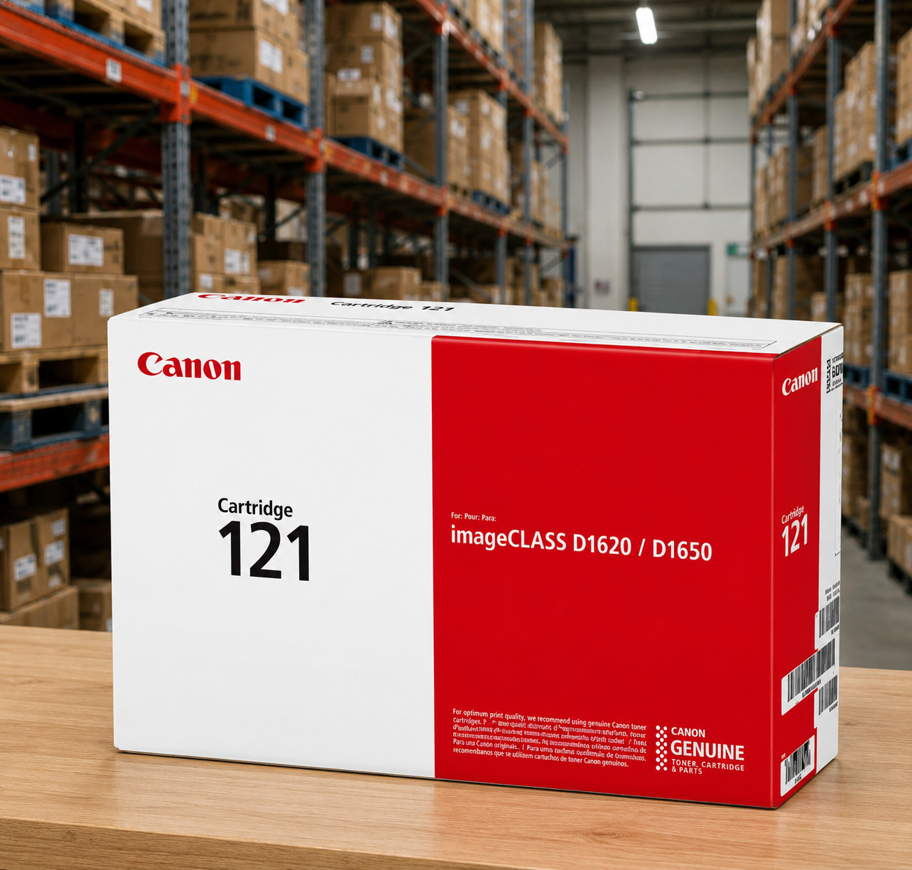 Canon 121 Black Toner Cartridge (D1620 D1650) New Sealed Box ✅
