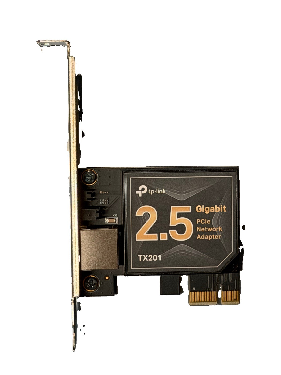 TP-LINK TX201 2.5Gbps PCIe Wired Ethernet Network Adapter Card RJ-45