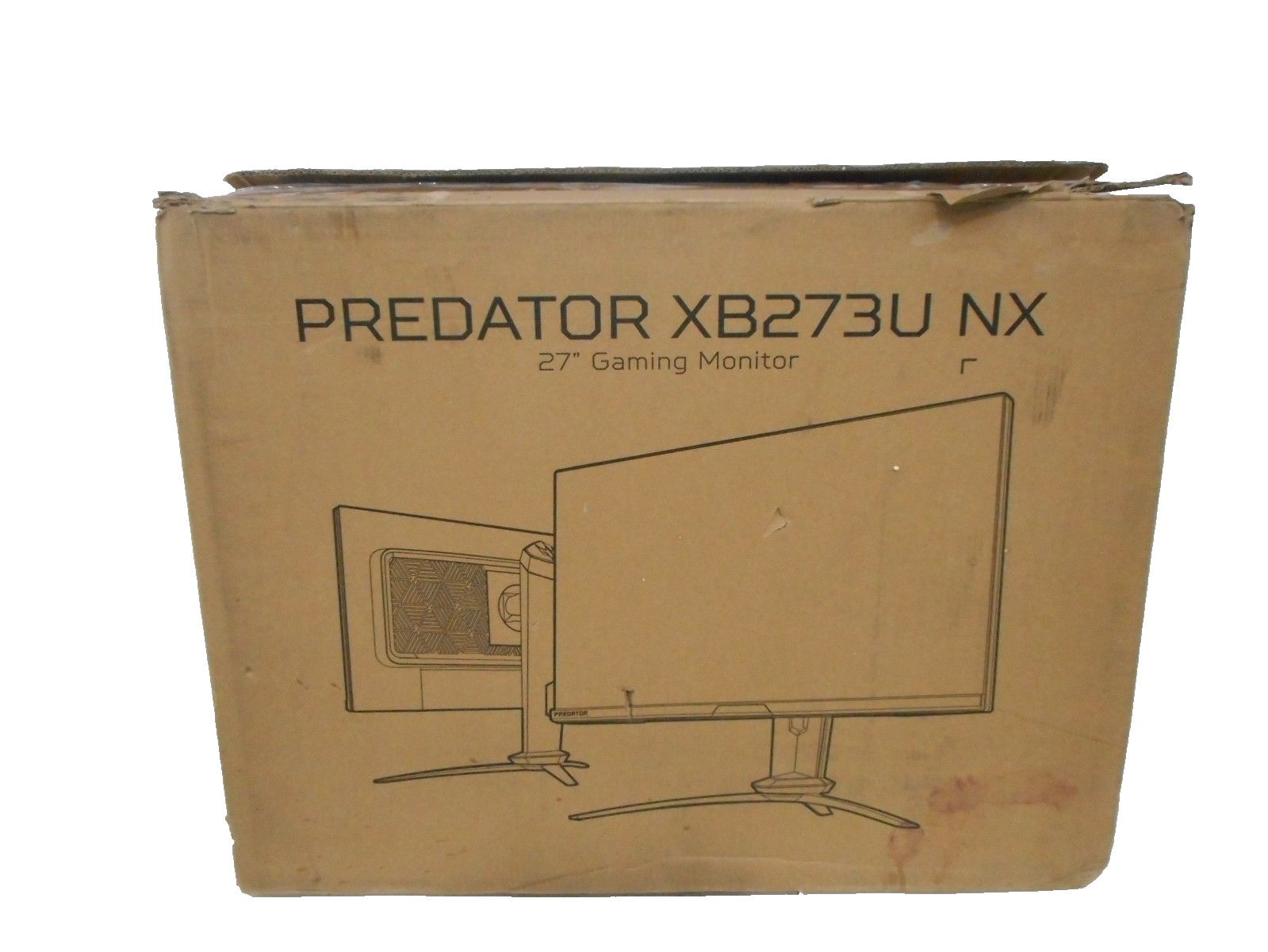 Acer Predator XB273U 27" Gaming Monitor WQHD 280Hz 2560x1440 400