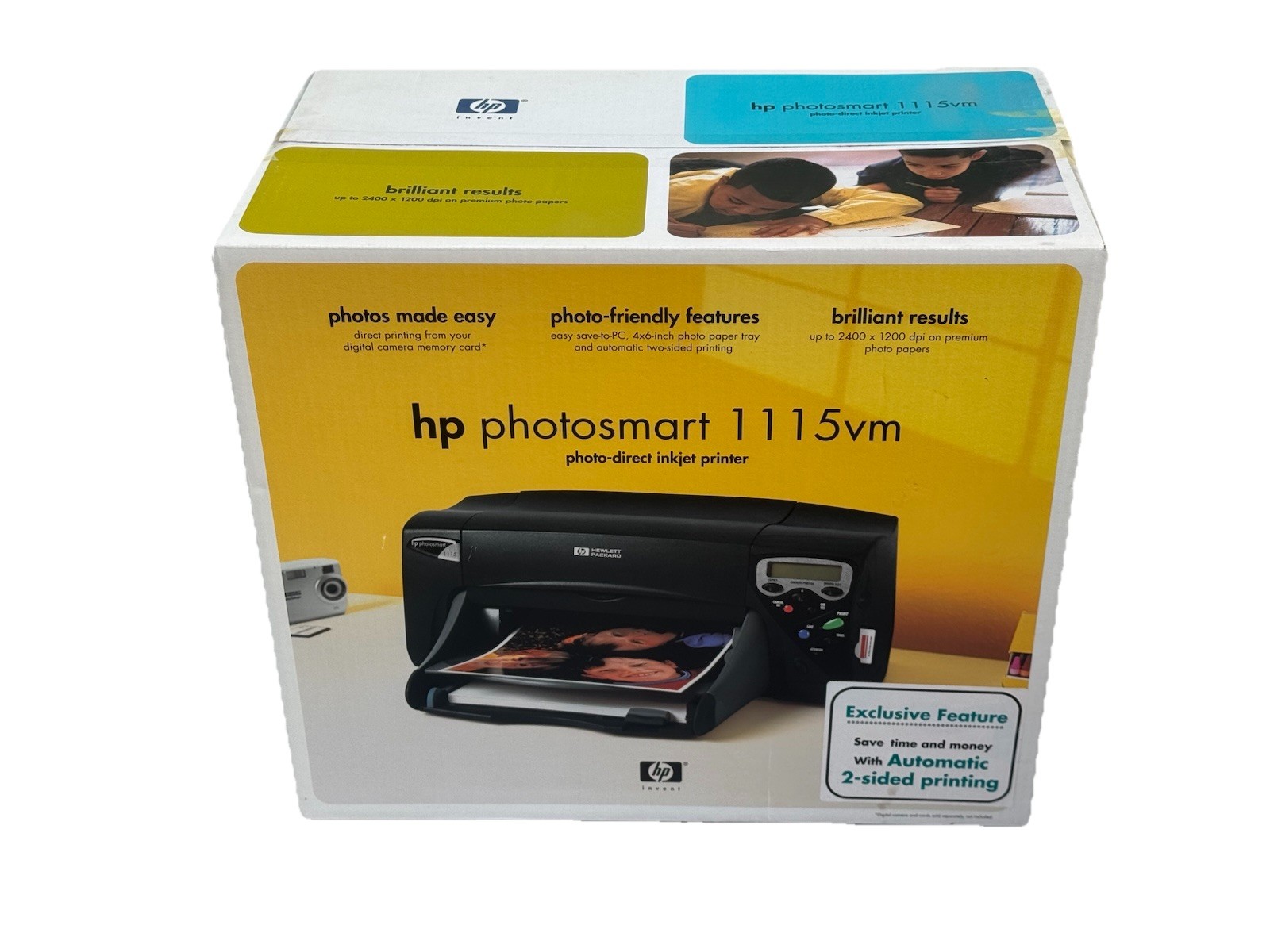 HP Photosmart 1115vm InkJet Printer Vintage Y2K 2000s Windows XP NEW SEALED