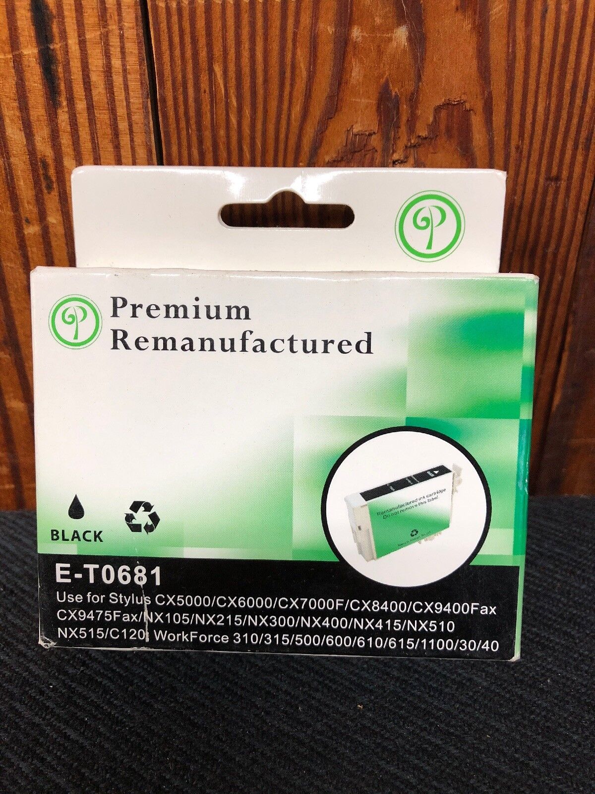 Premium Remanufactured Black Ink Cartridge -EXPIRED