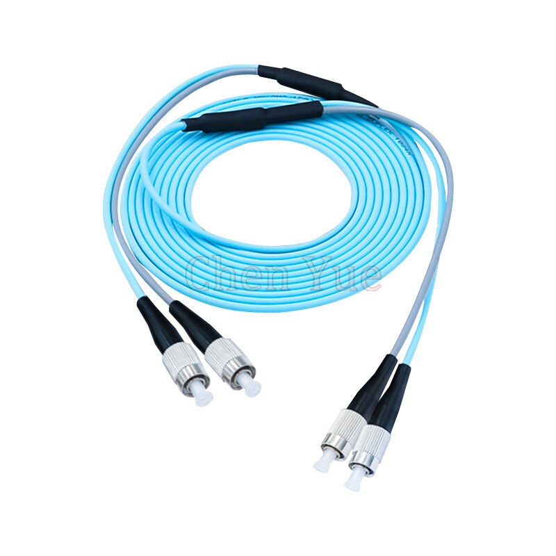 150M 10G OM3 Fiber Patch Cord FC-FC 3.0mm MM 50/125 Duplex Armored Fiber Cable