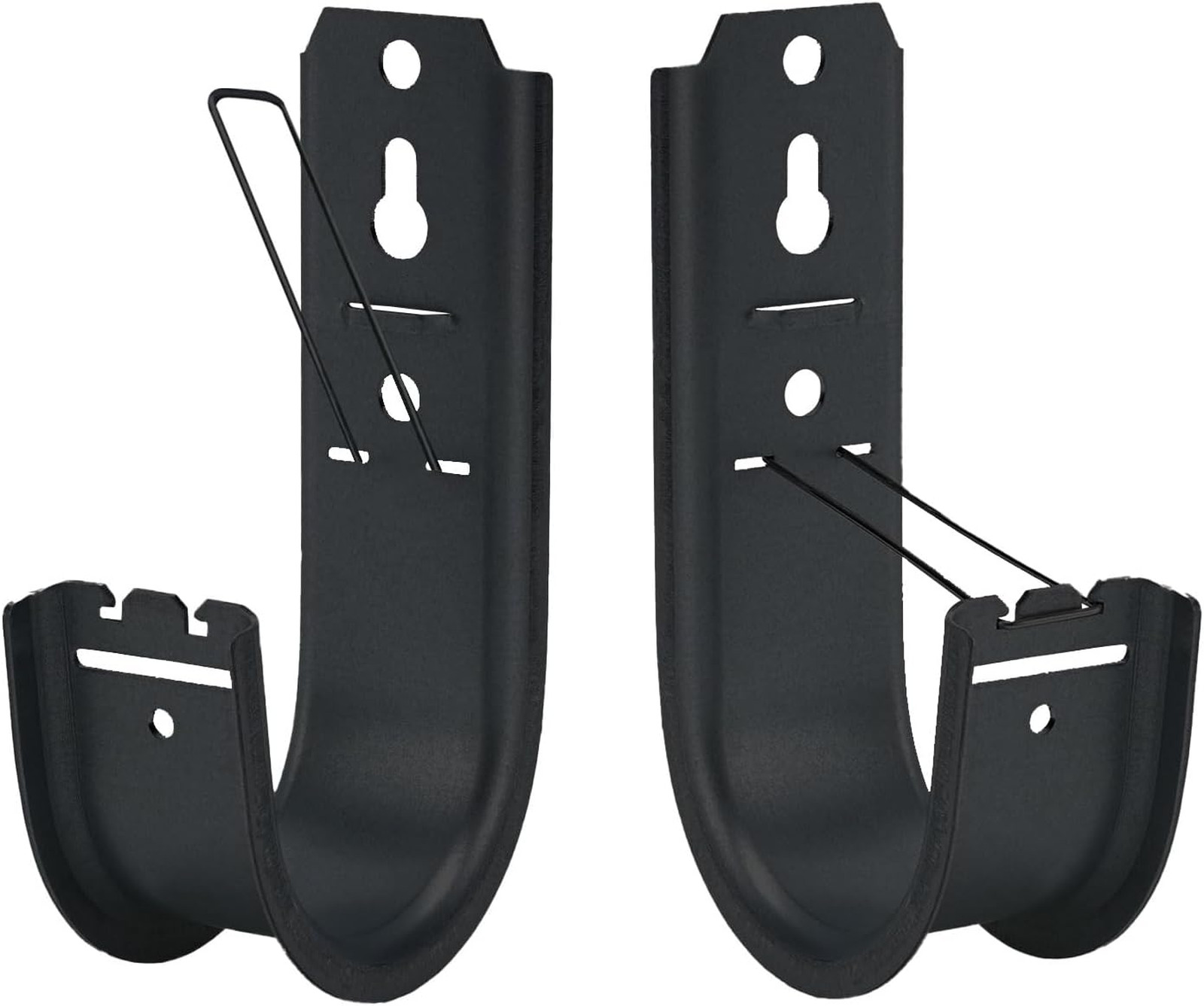 50 Pack 2-Inch Galvanized Steel Cable Support J-Hooks