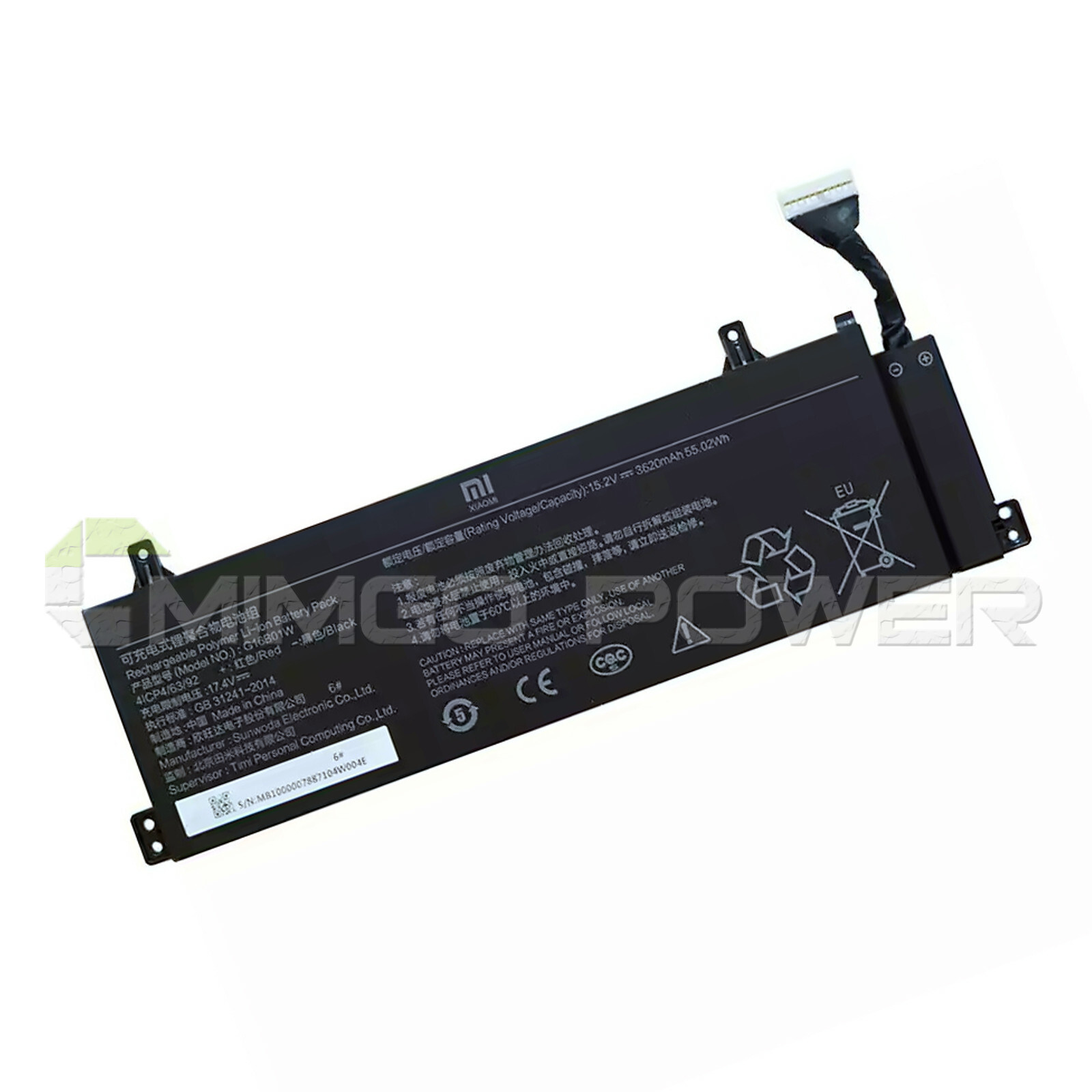 New Genuine G16B01W Battery for Xiaomi Redmi G 2020 2021 XMG2003-AB XMG2003-AL