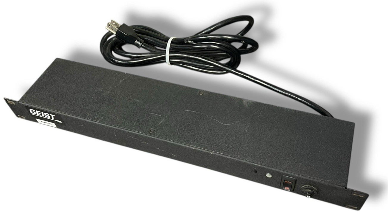 Geist BR100-10 10-Outlet Rack-Mountable Power Distribution Unit 125V 15A