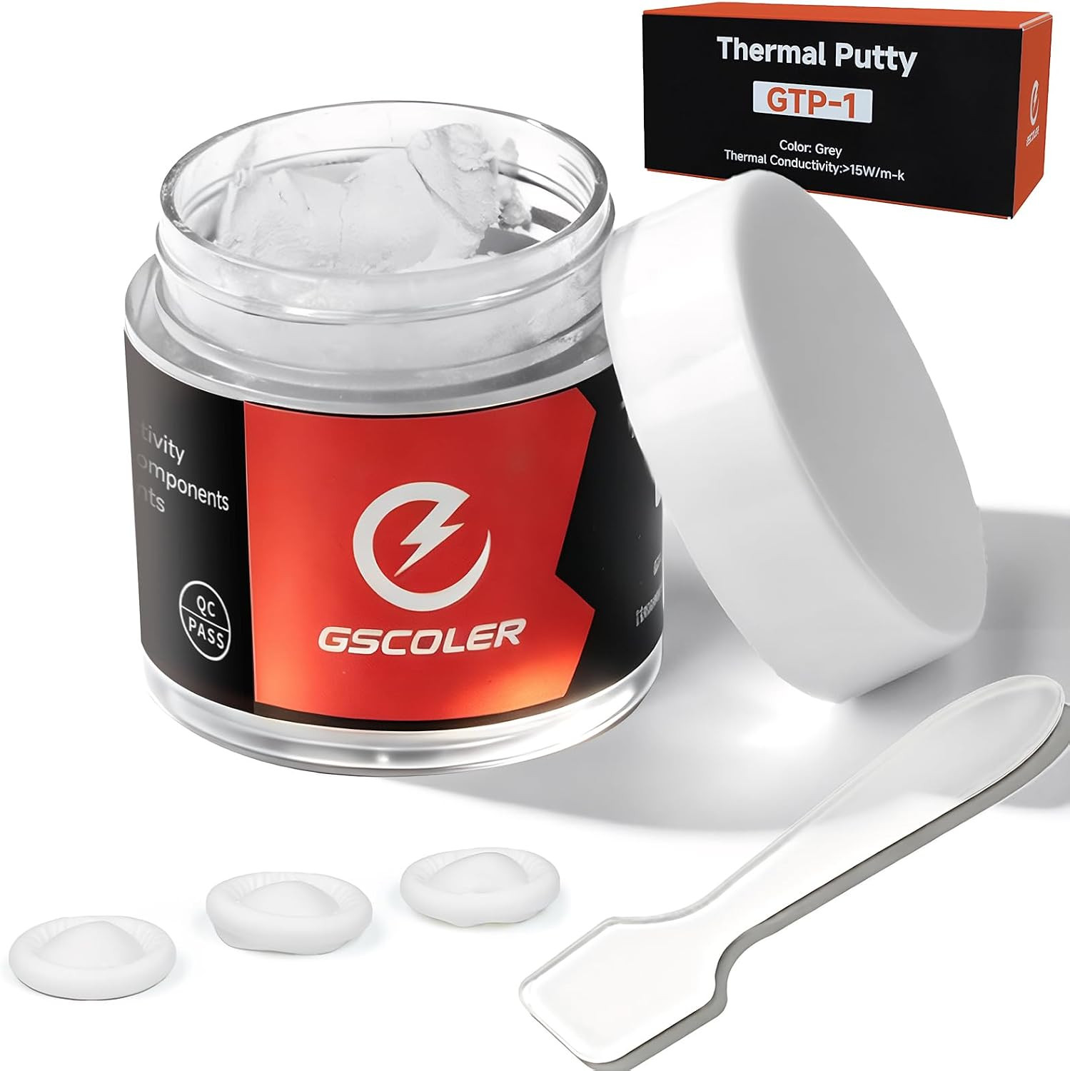 Thermal Putty - 10 Gram - 15W/Mk High Performance Replacement for Thermal Paste