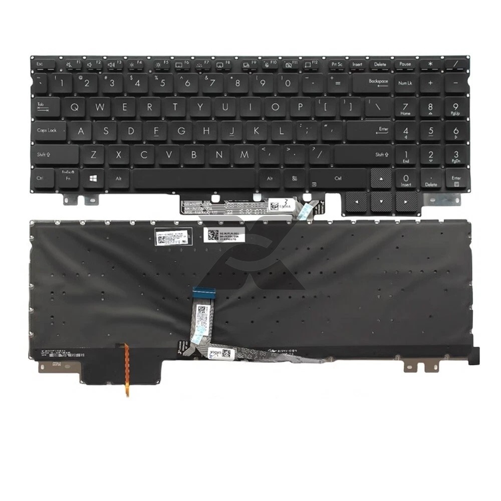 Backlit Keyboard for Asus ProArt Studiobook 16 H5600 H7600z W5600 W7600 US