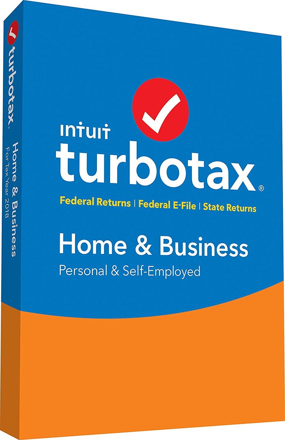 TurboTax Home & Business 2018 Win/Mac CD | Schedule C | Full Updates | #1 Expert
